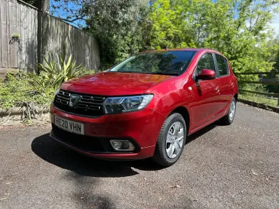 Used Dacia Sandero Comfort 90 HP (66 kW) 2020 Red Hatchback
