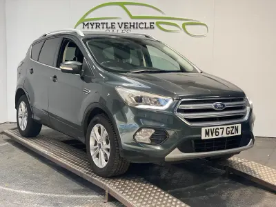 Used Ford Kuga Titanium 150 HP (110 kW) 2017 Green SUV