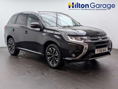 Used Mitsubishi Outlander P-HEV 203 HP (149 kW) 2018 Black Estate