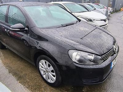 Used VW Golf VI Match 105 HP (77 kW) 2011 Black Hatchback