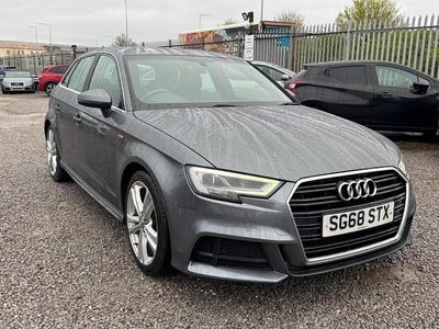Used Audi A3 Sportback S-Line 150 HP (110 kW) 2018 Grey Hatchback