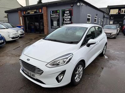 Used Ford Fiesta Zetec 2018 White Hatchback
