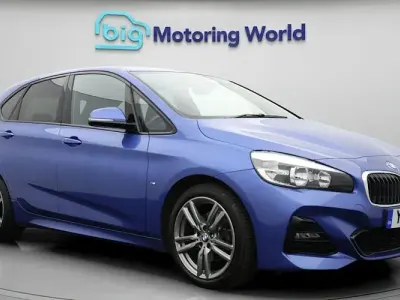 Used BMW 218 M Sport 140 HP (102 kW) 2019 Blue Estate