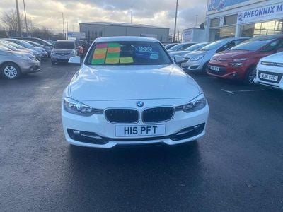 Used BMW 318 Sport Line 2014 White Sedan