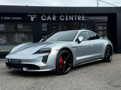 Used Porsche Taycan Performance Package 419 kW (571 HP) 2020 Silver Sedan