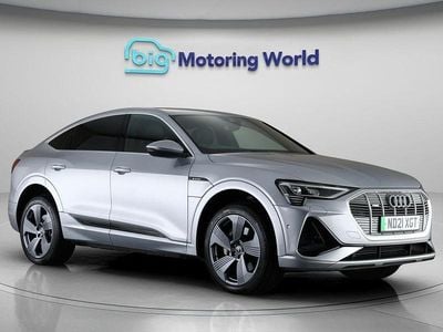 Silver Used 2021 Audi e-tron Sportback S-Line SUV | £21,200 (Fair price)