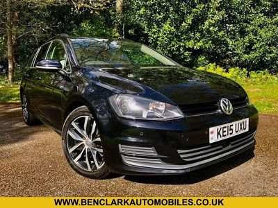 Used VW Golf VII SE 125 HP (91 kW) 2015 Black Estate