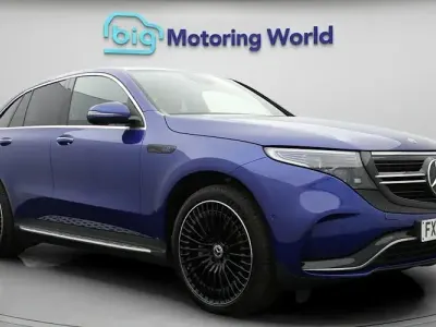 Used Mercedes EQC400 AMG line 300 kW (408 HP) 2022 Blue SUV