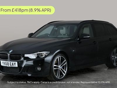 Black Used 2018 BMW 320 M Sport Estate | £15,395 (Fair price)