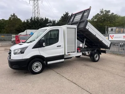 Used Ford Transit S 130 HP (95 kW) 2021 White Van