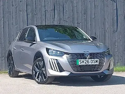New Peugeot e-208 Premium 100 kW (136 HP) 2026 Special metallic  cumulus grey Hatchback