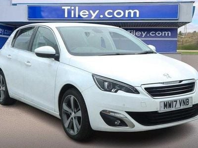 Used Peugeot 308 Allure 130 HP (95 kW) 2017 White Hatchback