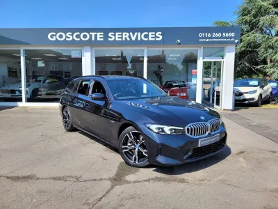 Used BMW 330e M Sport 292 HP (214 kW) 2022 Black Estate