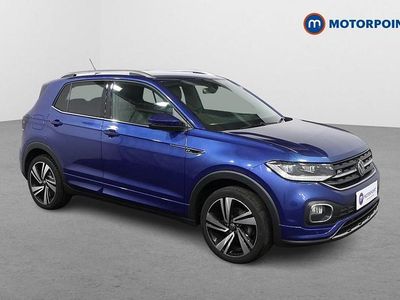Blue Used 2023 VW T-Cross R-line SUV | £20,199 (Fair price)
