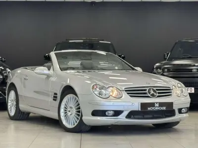 Used Mercedes SL55 AMG AMG 2002 Silver Cabriolet