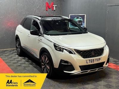 White Used 2019 Peugeot 3008 Premium Hatchback | £14,990 (Fair price)