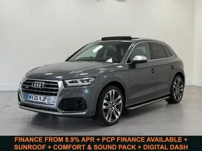Begagnad Audi SQ5 Comfort 347 HK (255 kW) 2020 Grå SUV