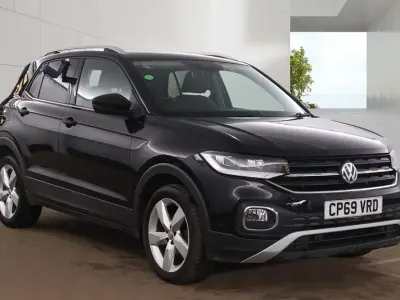 Used VW T-Cross SEL 95 HP (69 kW) 2019 Black SUV