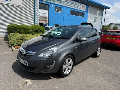Used Vauxhall Corsa 85 HP (62 kW) 2012 Grey Hatchback