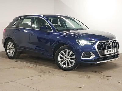 Begagnad Audi Q3 Sport 150 HK (110 kW) 2021 Blå SUV