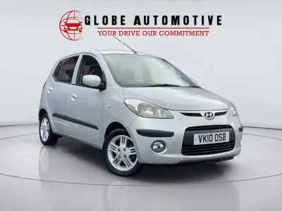 Używany Hyundai i10 Comfort 78 KM (57 kW) 2010 Srebrny Hatchback