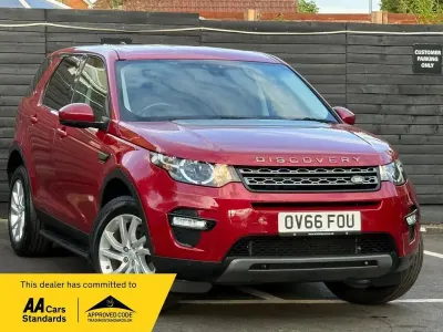 Used Land Rover Discovery Sport SE 180 HP (132 kW) 2016 Red SUV