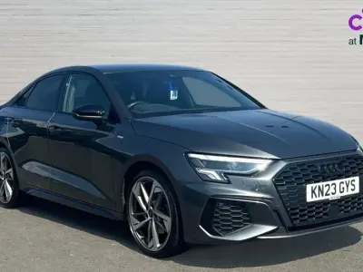 Used Audi A3 Black Edition 150 HP (110 kW) 2023 Grey Sedan