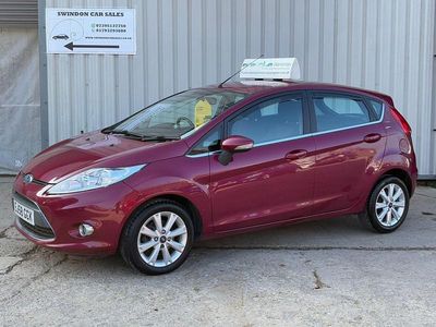 Used Ford Fiesta Zetec 2008 Red Hatchback