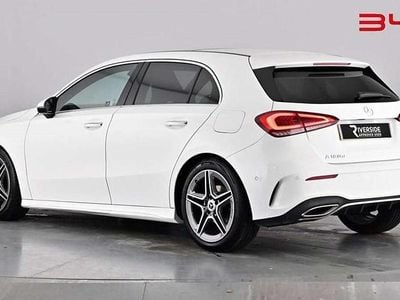 Used Mercedes A180 AMG Line Premium Plus 116 HP (85 kW) 2019 White Hatchback