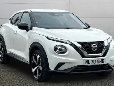 Used Nissan Juke Tekna 117 HP (86 kW) 2020 White SUV