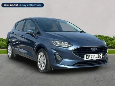 Used Ford Fiesta Trend 100 HP (73 kW) 2022 Blue Hatchback