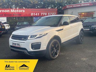 Used Land Rover Range Rover evoque SE 2018 White Estate