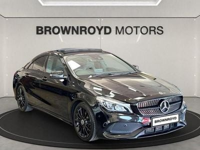 Begagnad Mercedes CLA220 AMG line 170 HK (125 kW) 2019 Svart Sedan