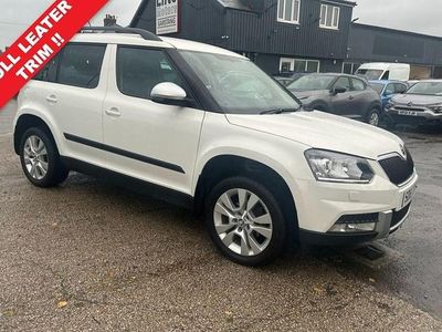 White Used 2015 Skoda Yeti SE L SUV | £8,995 (A bit pricey)