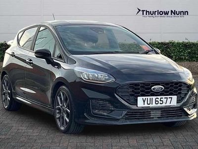 Begagnad Ford Fiesta ST-Line 100 HK (73 kW) 2022 Svart Halvkombi