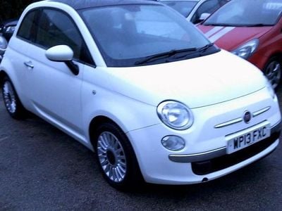 Used Fiat 500 Lounge 69 HP (50 kW) 2013 White Hatchback