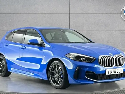 Used BMW 118 M Sport 148 HP (108 kW) 2020 Blue Hatchback