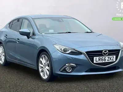 Used Mazda 3 Inclusive 105 HP (77 kW) 2016 Blue Sedan