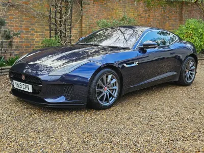 Used Jaguar F-Type Supercharged 2018 Blue Cabriolet
