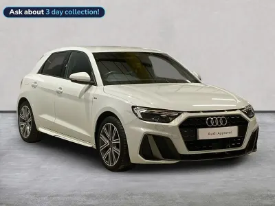 Used Audi A1 Sportback S-Line 110 HP (80 kW) 2023 White Hatchback