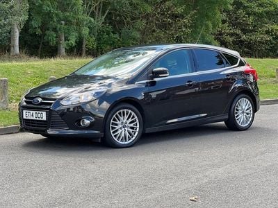 Used Ford Focus Zetec 123 HP (90 kW) 2013 Panther black Hatchback