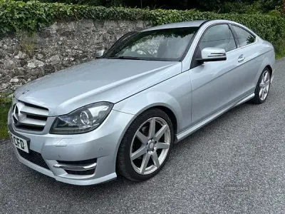 Used Mercedes C220 Sport Edition 170 HP (125 kW) 2015 Silver Coupe