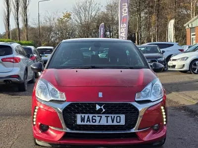 Used DS Automobiles DS4 Connected Chic 110 HP (80 kW) 2017 Red Hatchback