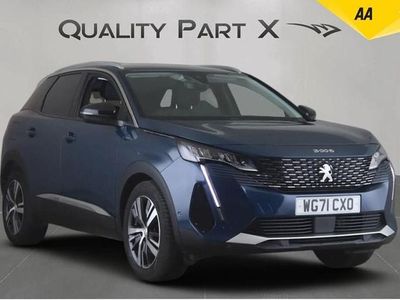 Used Peugeot 3008 Allure Premium 2021 Blue SUV