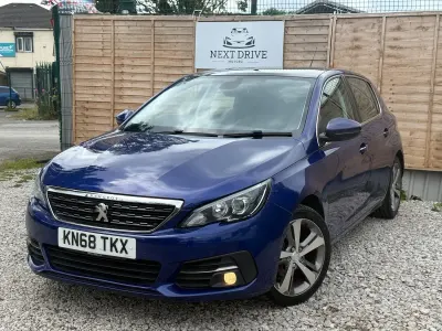 Used Peugeot 308 Allure 2018 Blue Hatchback