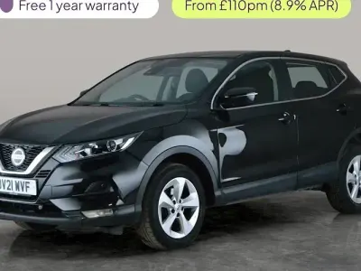 Used Nissan Qashqai Acenta Premium 140 HP (102 kW) 2020 Black SUV