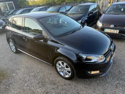 Used VW Polo Match 70 HP (51 kW) 2012 Black Hatchback
