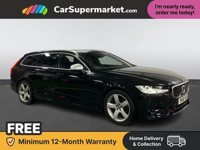 Used Volvo V90 R-Design 2018 Black Estate