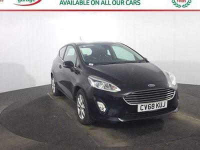 Used Ford Fiesta Zetec 101 HP (74 kW) 2018 Black Hatchback