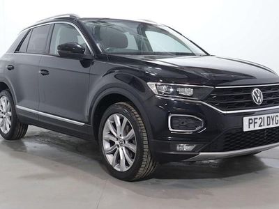 Used VW T-Roc SEL 150 HP (110 kW) 2021 Black SUV